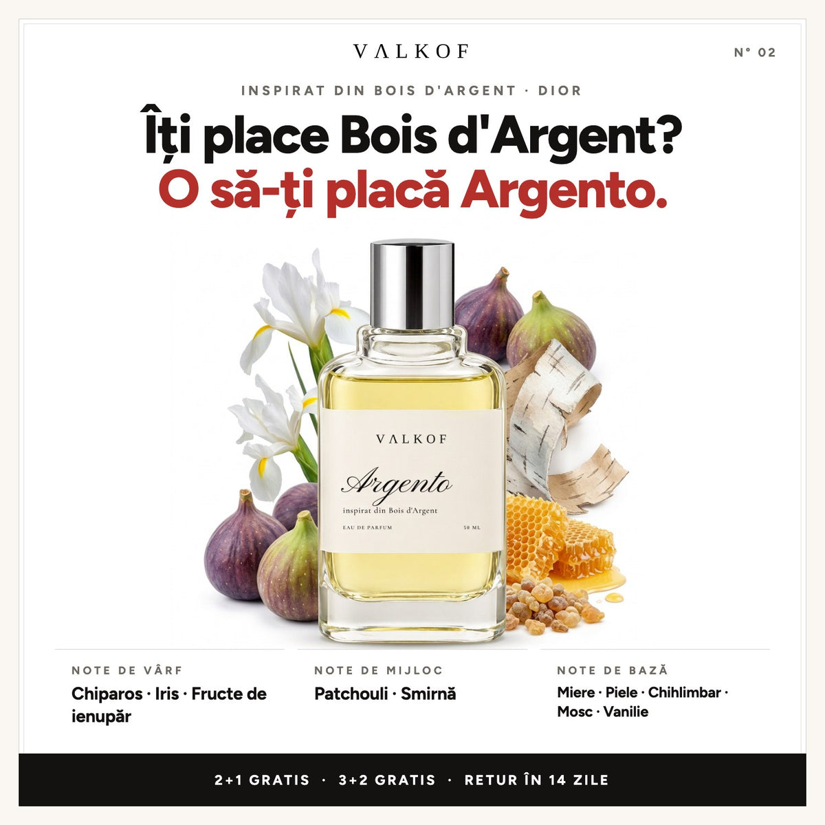 Notele VALKOF Argento