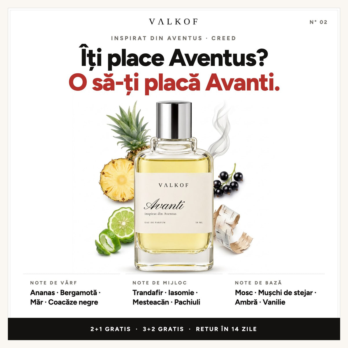 Notele VALKOF Avanti