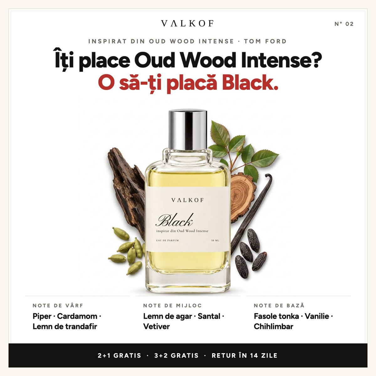 Notele VALKOF Black