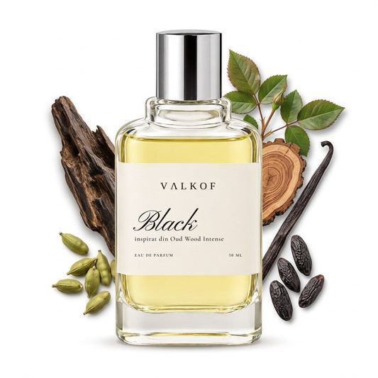 VALKOF Black, inspirat din Oud Wood Intense