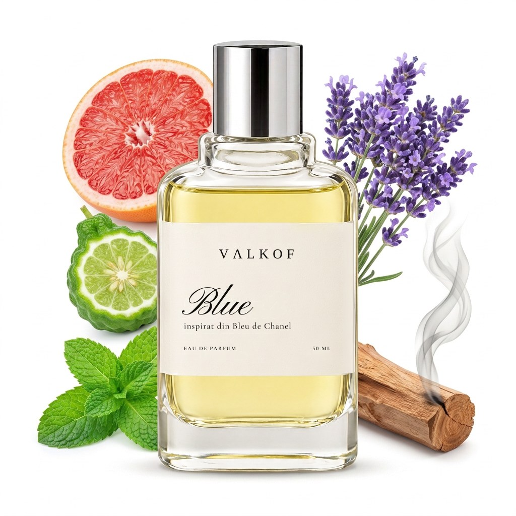 VALKOF Blue, inspirat din Bleu de Chanel