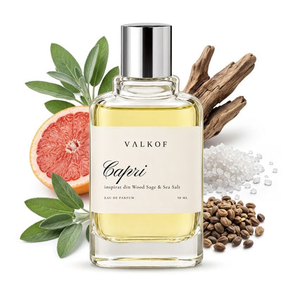 VALKOF Capri, inspirat din Wood Sage & Sea Salt