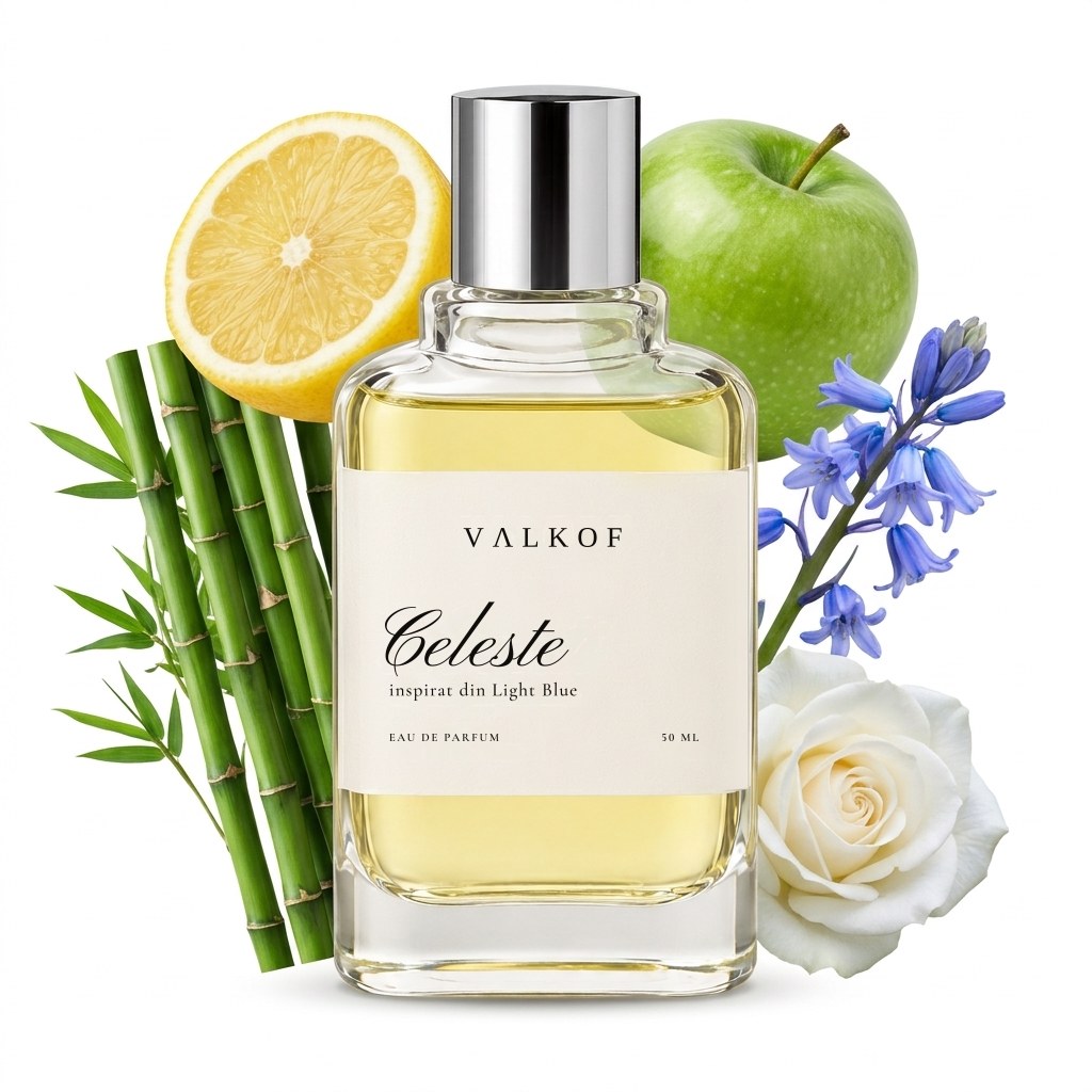 VALKOF Celeste, inspirat din Light Blue