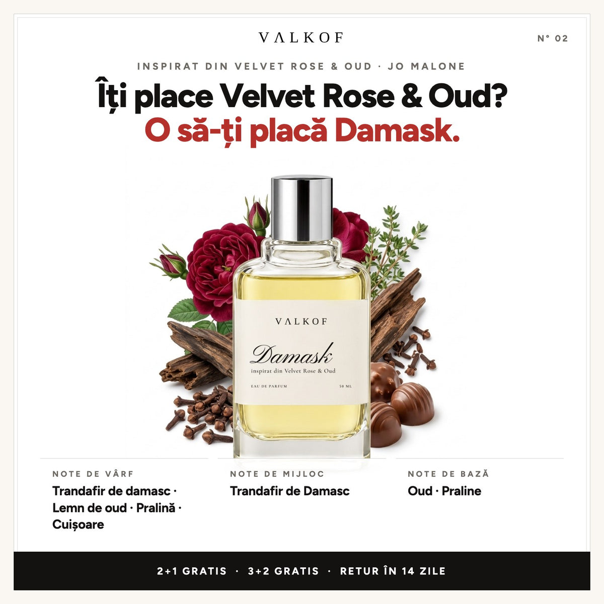 Notele VALKOF Damask