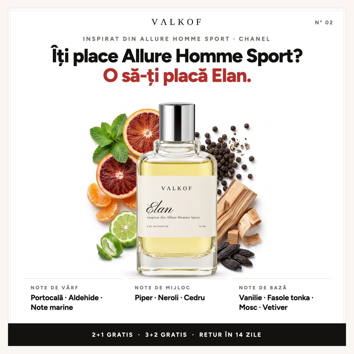 Notele VALKOF Elan
