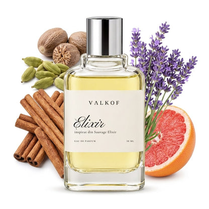VALKOF Elixir, inspirat din Sauvage Elixir
