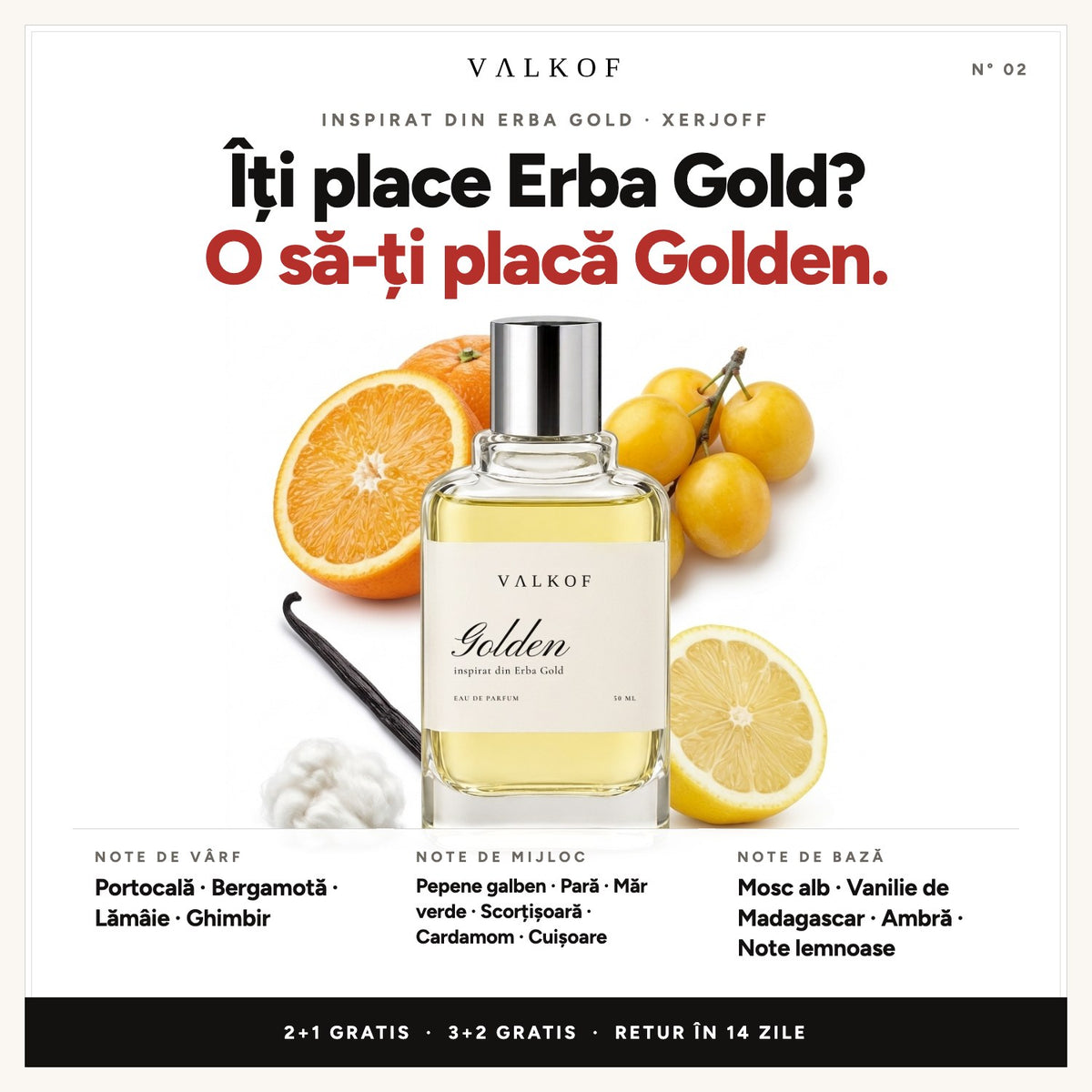 Notele VALKOF Golden