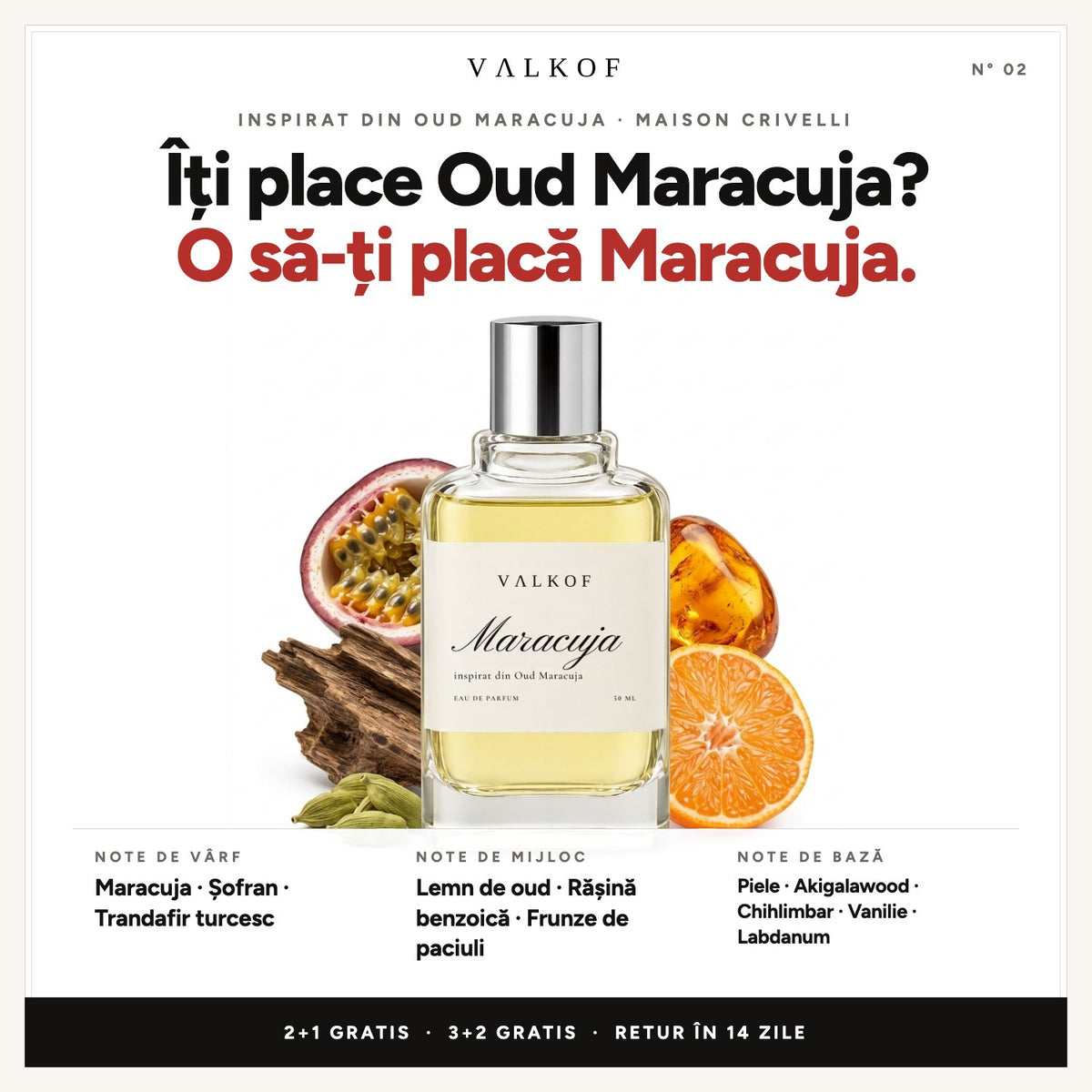 Notele VALKOF Maracuja