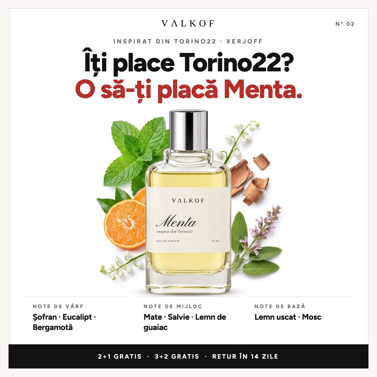 Notele VALKOF Menta