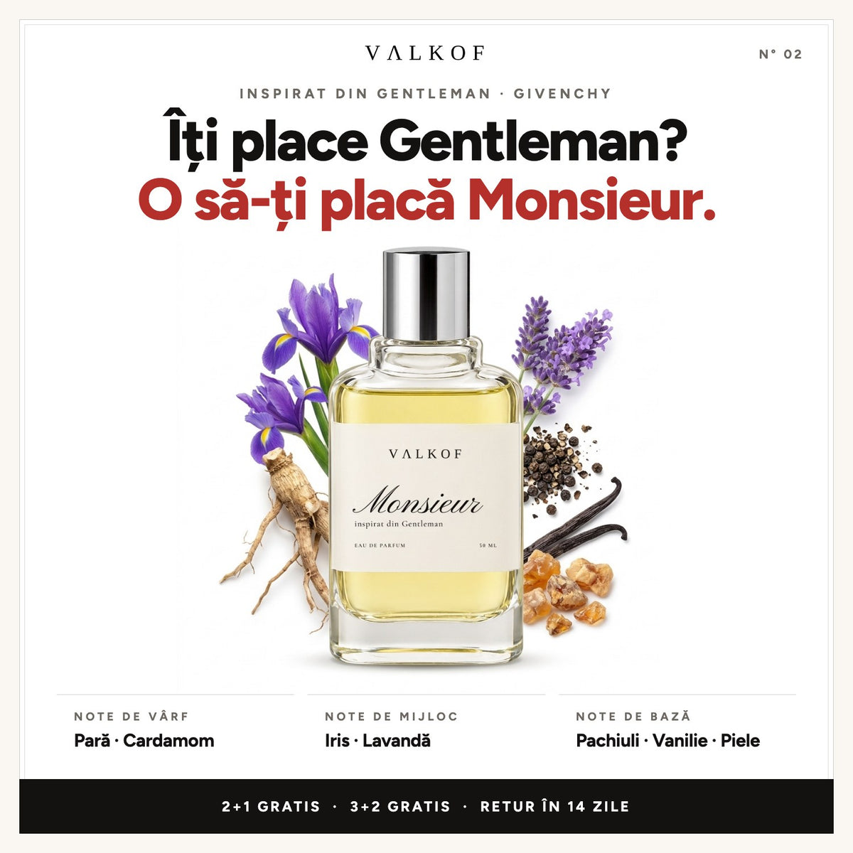 Notele VALKOF Monsieur