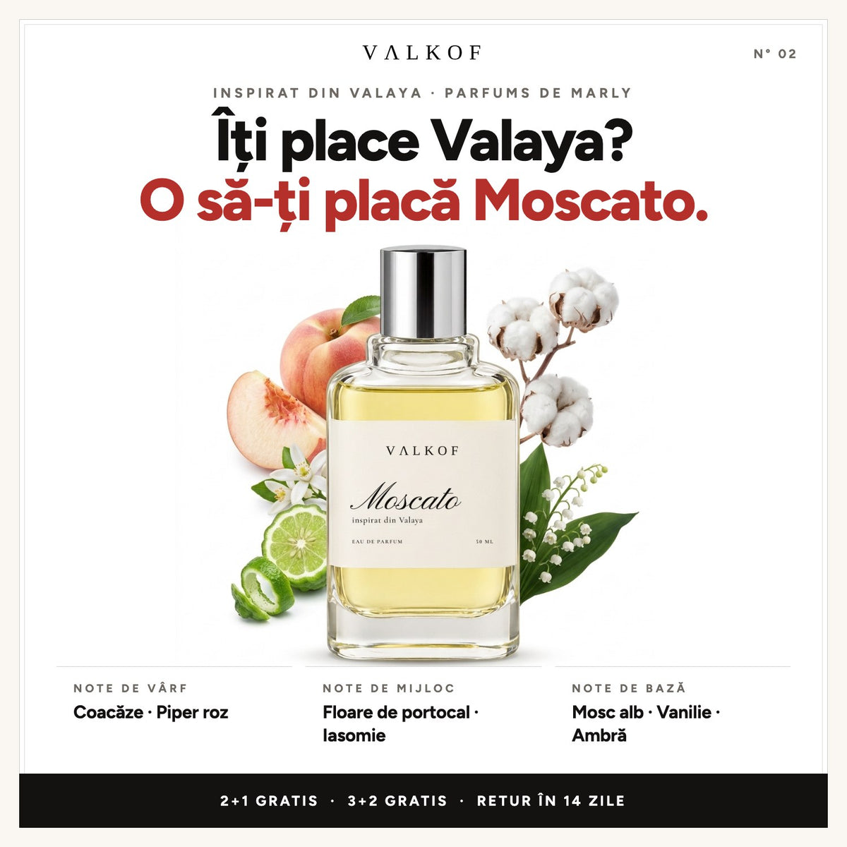 Notele VALKOF Moscato