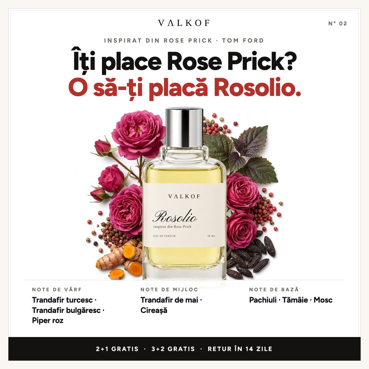 Notele VALKOF Rosolio