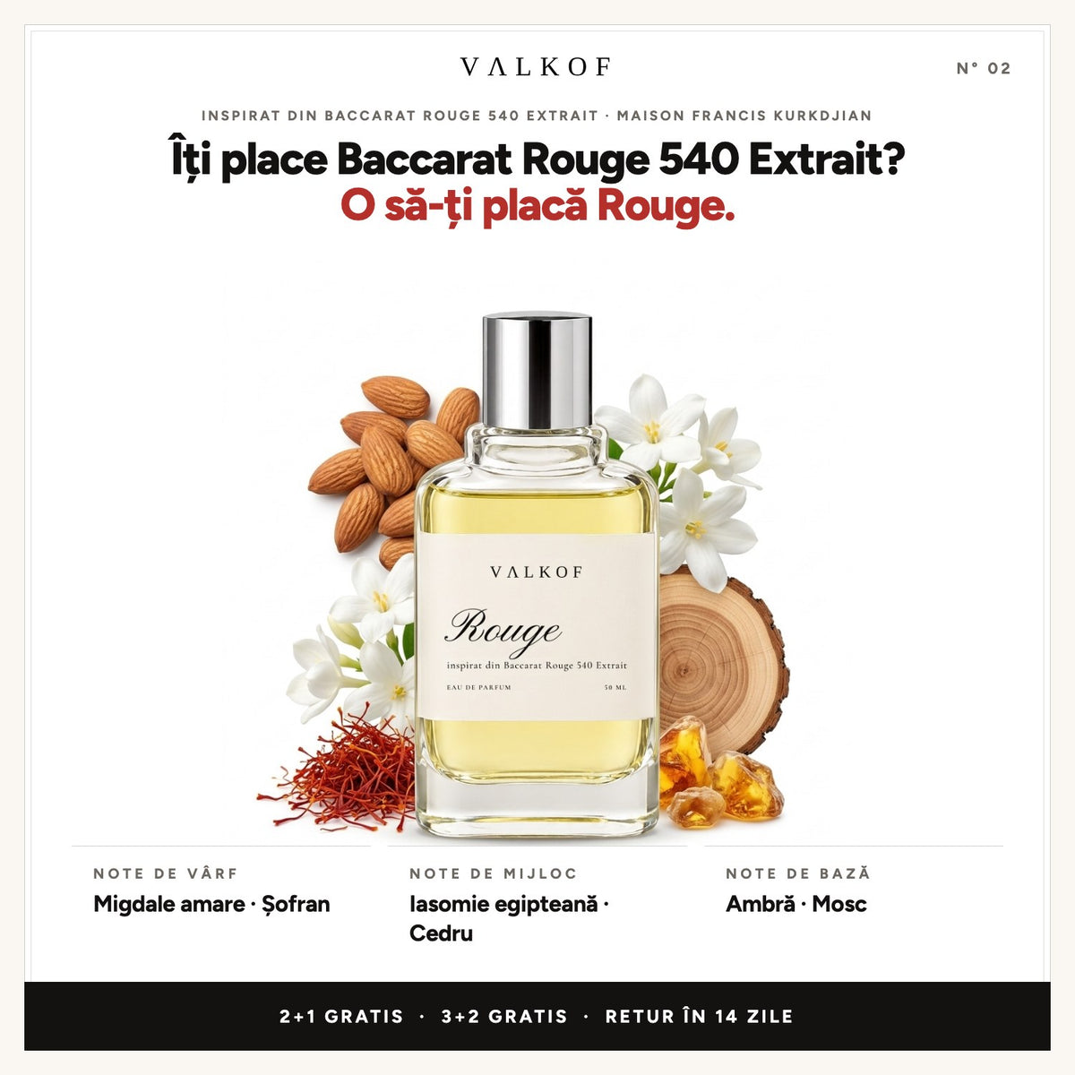Notele VALKOF Rouge