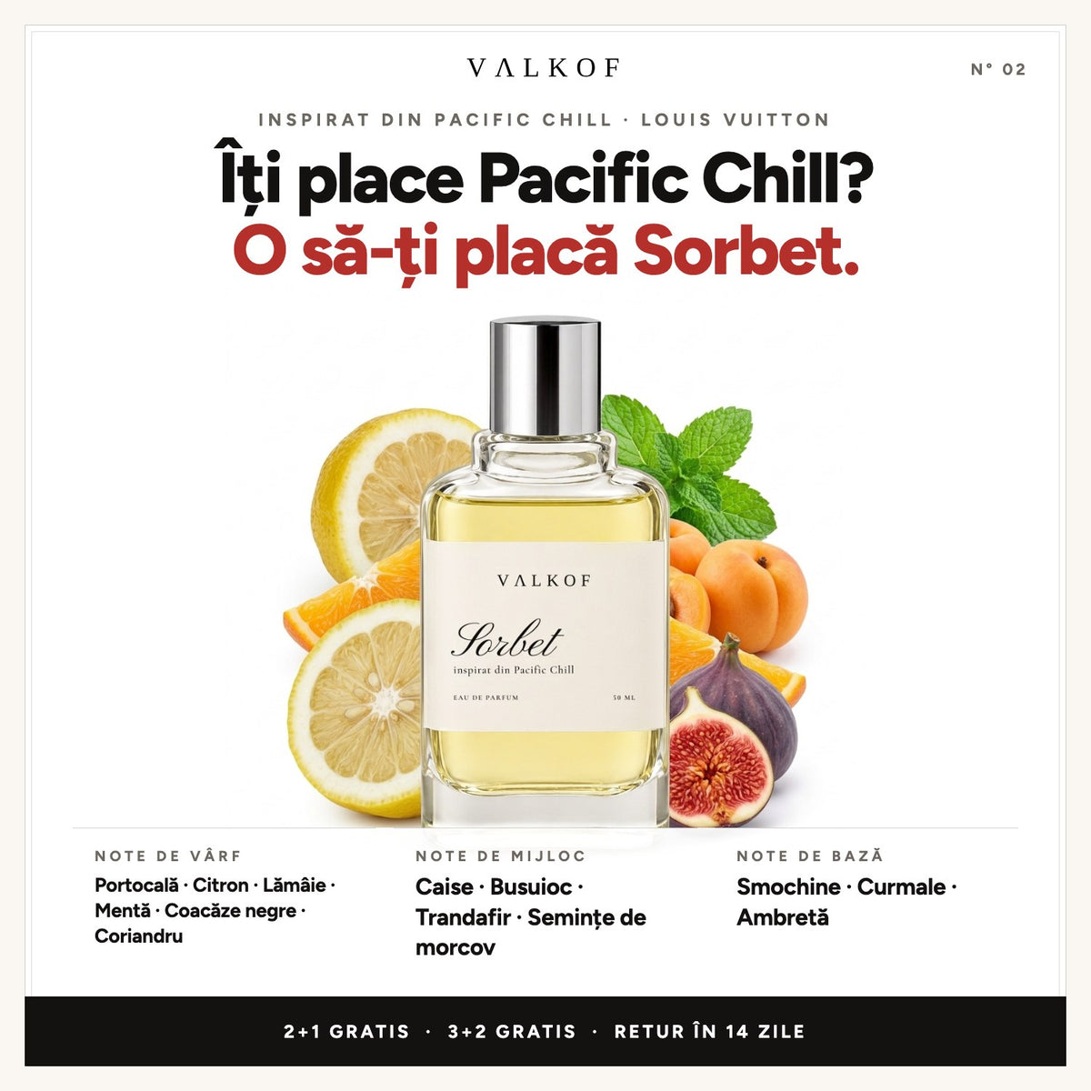 Notele VALKOF Sorbet