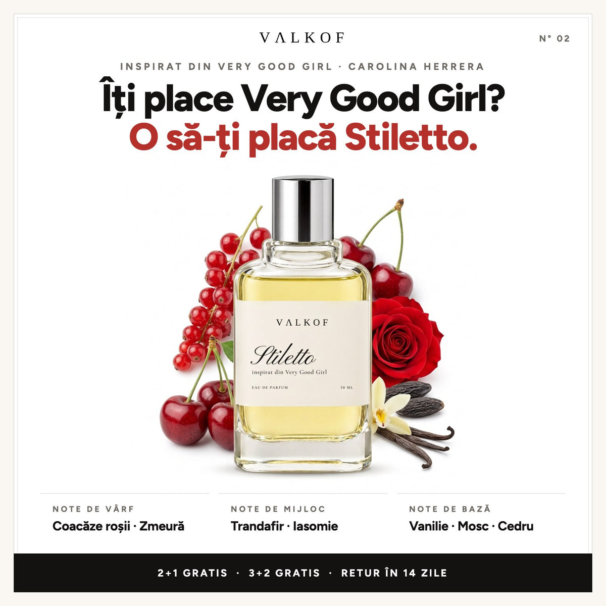 Notele VALKOF Stiletto