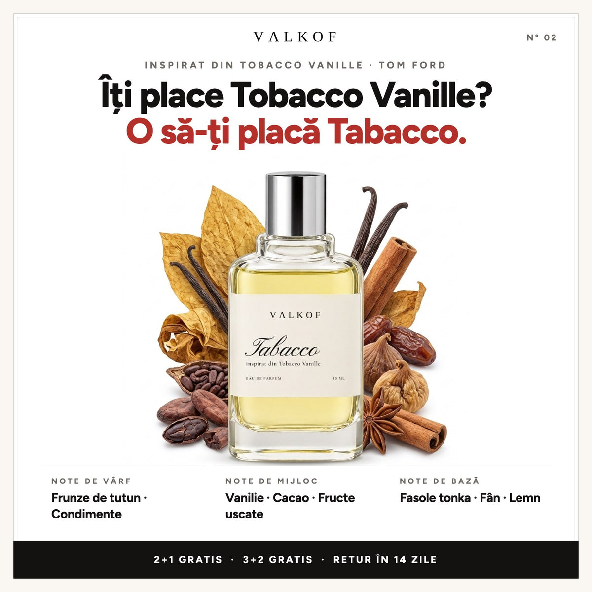 Notele VALKOF Tabacco