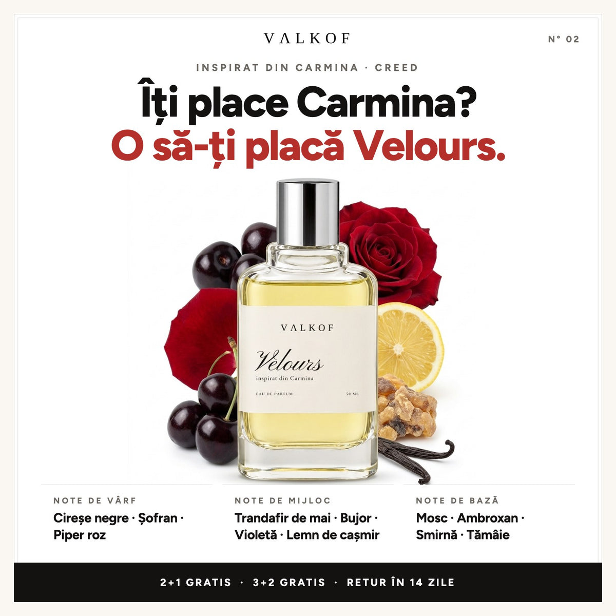Notele VALKOF Velours